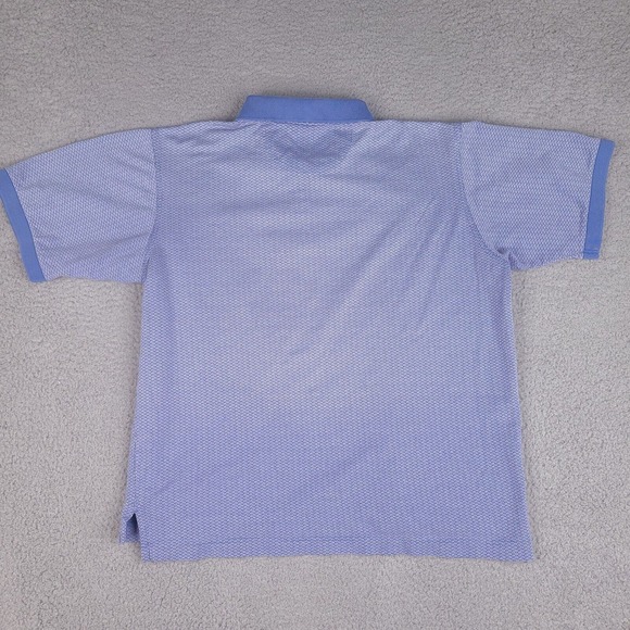 Bobby Jones Polo Shirt Mens Large Blue Golf Players Old Warson Country Club - Picture 13 of 14